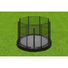 Akrobat Trampoline Primus met Veiligheidsnet - Inground - 365 cm - Zwart