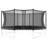 BERG Trampoline Grand Favorit met Veiligheidsnet - Safetynet Comfort - 520 x 350 cm - Grijs