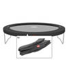 BERG Trampoline Beschermrand Champion - Regular - 380 cm - Grijs