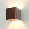 Artdelight Wandlamp Fulda 10x10 cm licht brons