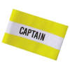 Aanvoerdersband Captian Geel/Wit Junior