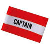 Aanvoerdersband Captain Rood/Wit Senior