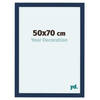 Fotolijst 50x70cm Donkerblauw Geveegd MDF Como