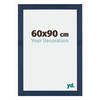 Fotolijst 60x90cm Donkerblauw Geveegd MDF Mura