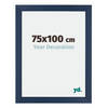 Fotolijst 75x100cm Donkerblauw Geveegd MDF Mura