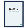 Fotolijst 20x28cm Donkerblauw Geveegd MDF Como