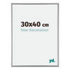 Fotolijst 30x40cm Platina Aluminium Kent
