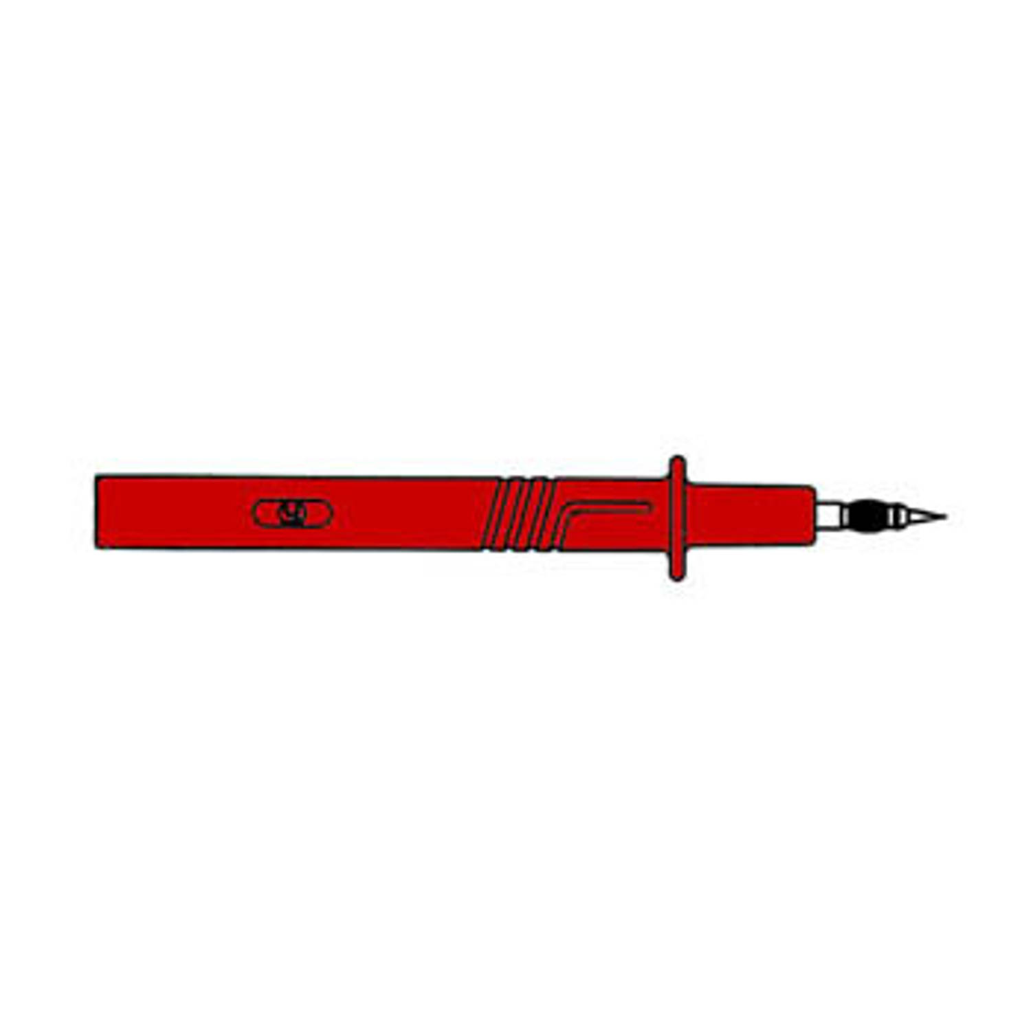 Safety Dual Function Test Probe 4mm-Red (prf 2700)