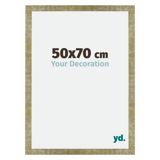 Fotolijst 50x70cm Goud Antiek MDF Mura