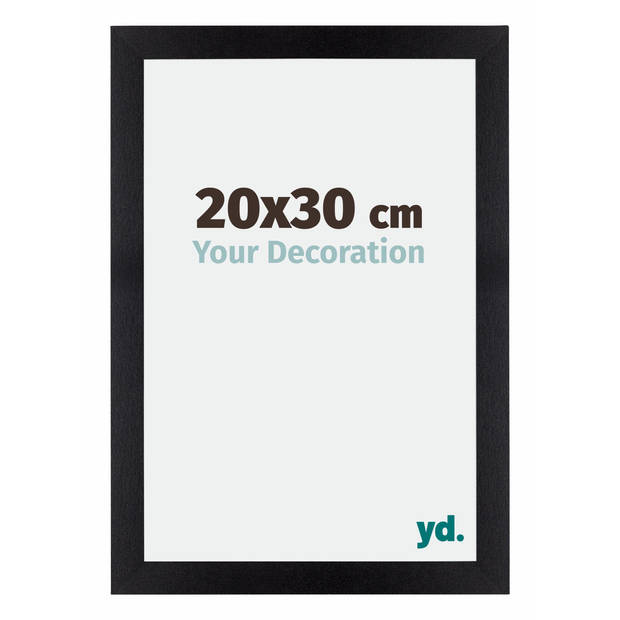 Fotolijst 20x30cm Zwart Mat MDF Mura