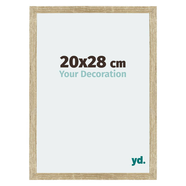 Fotolijst 20x28cm Sonoma Eiken MDF Mura