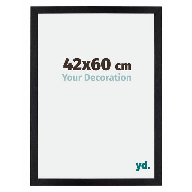 Fotolijst 42x60cm Zwart Mat MDF Mura