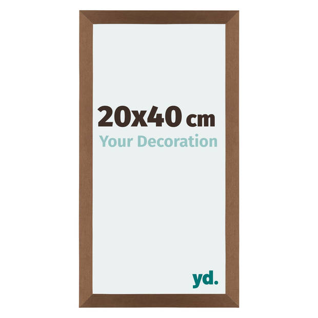 Fotolijst 20x40cm Koper Decor MDF Mura