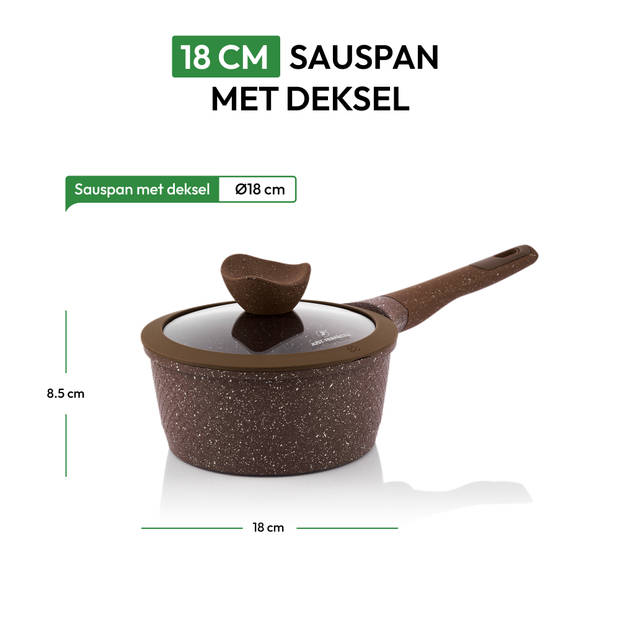 Just Perfecto Sausepan met Deksel