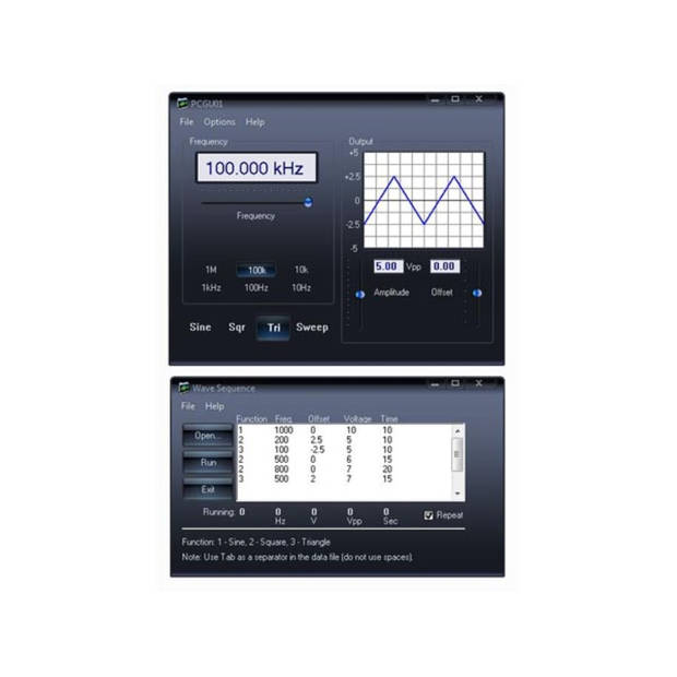 Velleman - Functiegenerator Voor Pc Met Usb-Aansluiting