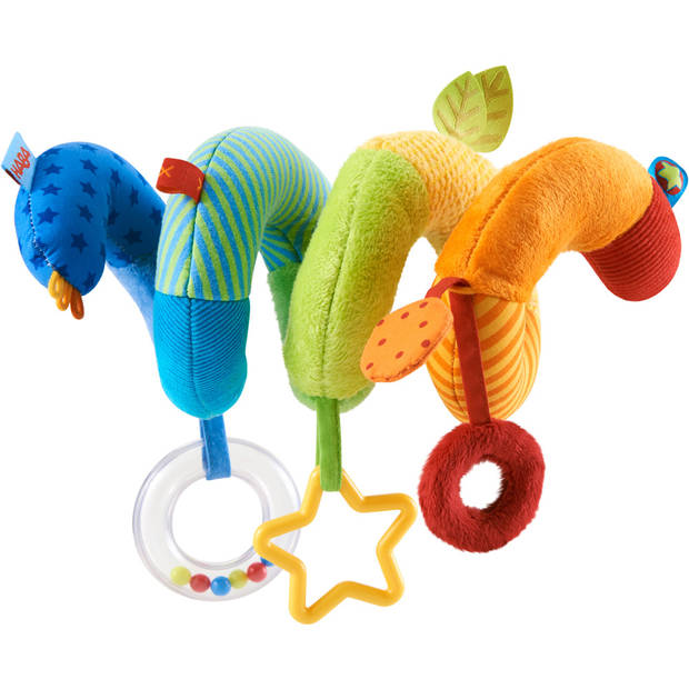 Haba spiraalmobiel Kakelbont junior 13 cm polyester