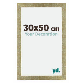 Fotolijst 30x50cm Goud Antiek MDF Mura