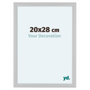 Fotolijst 20x28cm Wit Hoogglans MDF Como