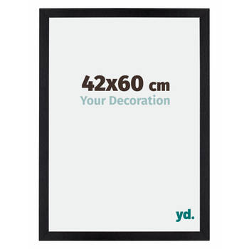 Fotolijst 42x60cm Zwart Mat MDF Mura