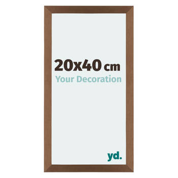 Fotolijst 20x40cm Koper Decor MDF Mura