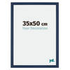 Fotolijst 35x50cm Donkerblauw Geveegd MDF Mura