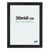 Fotolijst 30x40cm Zwart Houtnerf MDF Mura