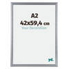 Fotolijst 42x59,4cm A2 Zilver Geborsteld Aluminium Tucson