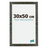 Fotolijst 30x50cm Blauw Goud Gemeleerd MDF Mura