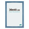 Fotolijst 30x45cm Helder Blauw Geveegd MDF Mura