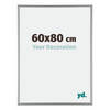 Fotolijst 60x80 Platina Aluminium Kent