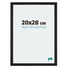 Fotolijst 20x28cm Zwart Houtnerf MDF Mura