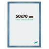 Fotolijst 50x70cm Helder Blauw Geveegd MDF Mura