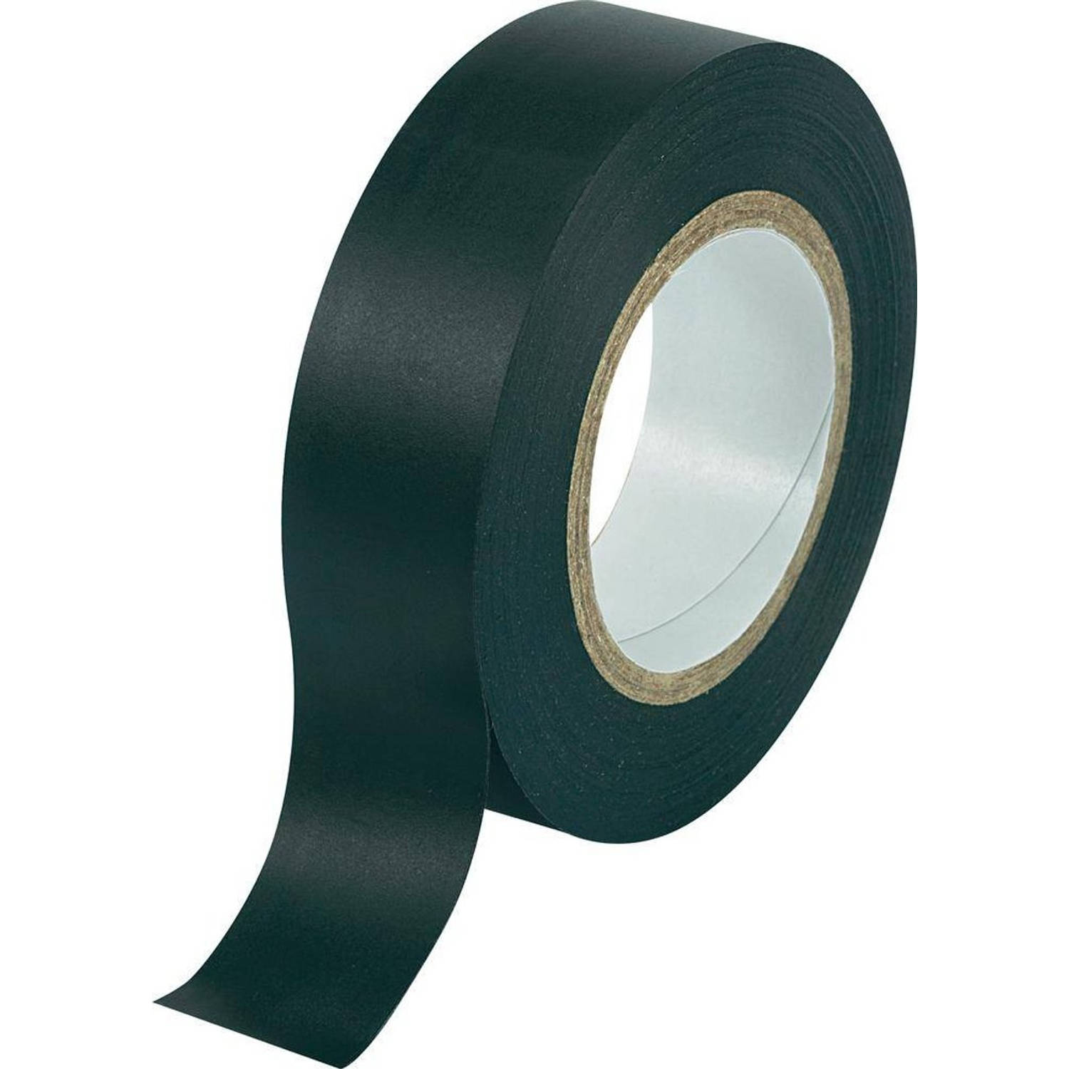 Hofftech isolatietape PVC 10 mm 10 meter zwart