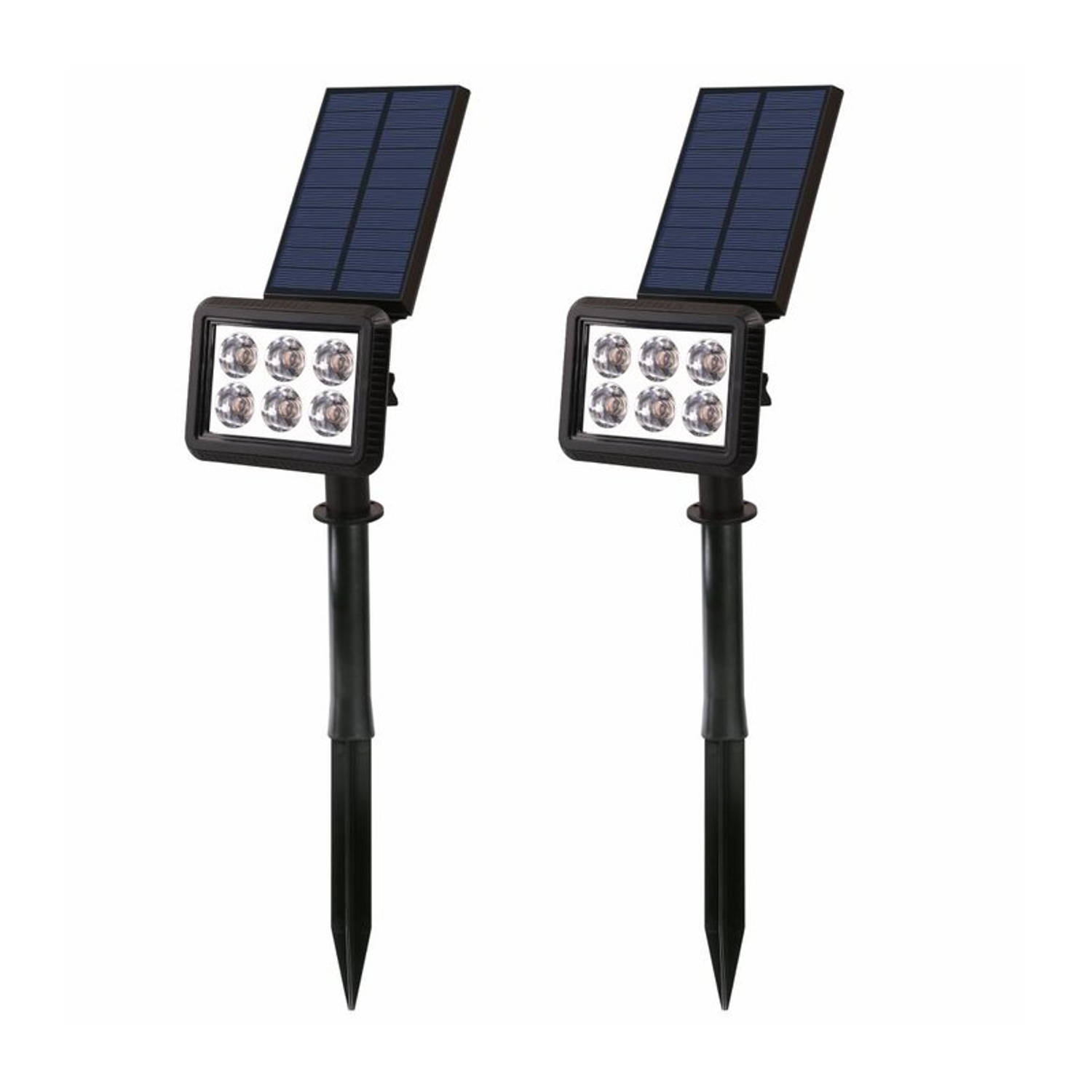 lumisky Squary x2 Solar LED spot-spie lampen koud wit