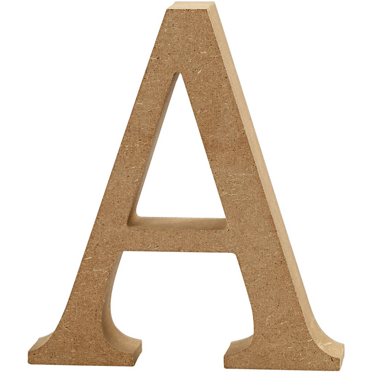Creotime houten letter A 8 cm