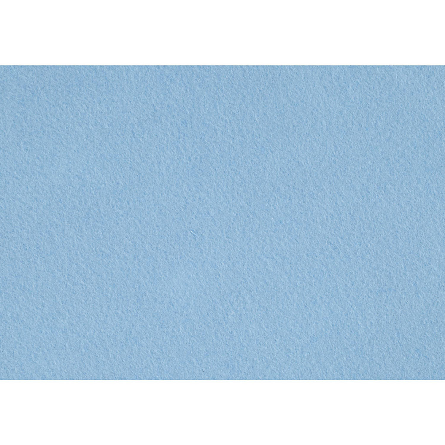Creotime hobbyvilt A4 21 x 30 cm vilt lichtblauw 10 stuks