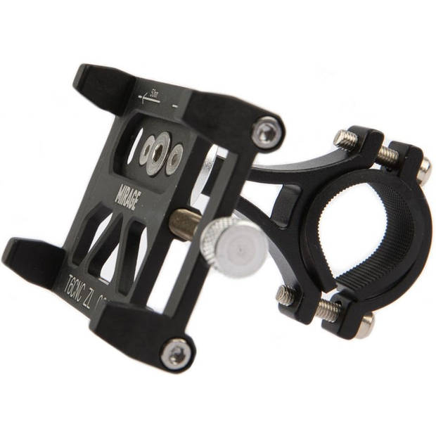 Mirage telefoonhouder Bracket zwart 7 cm