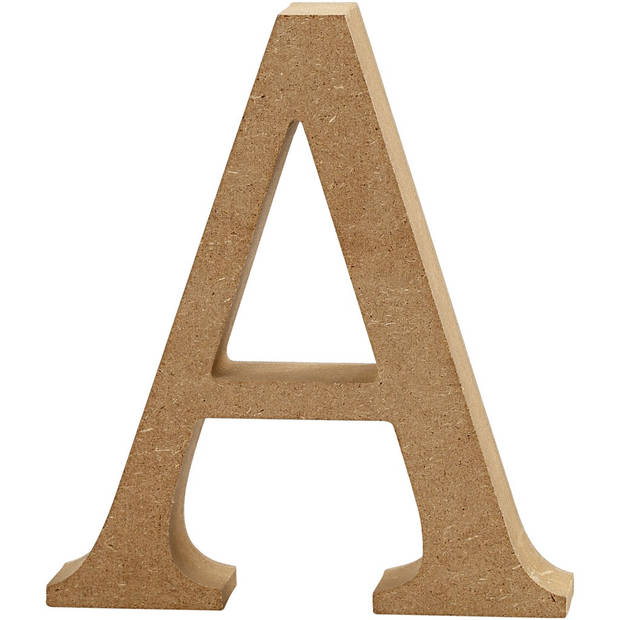 Creotime houten letter A 8 cm