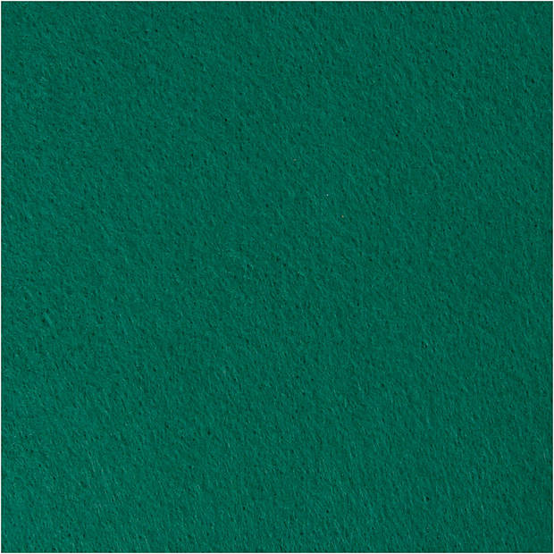 Creotime hobbyvilt A4 21 x 30 cm vilt groen 10 stuks