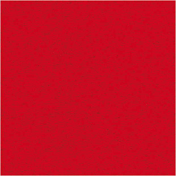 Creotime hobbyvilt A4 21 x 30 cm vilt rood 10 stuks