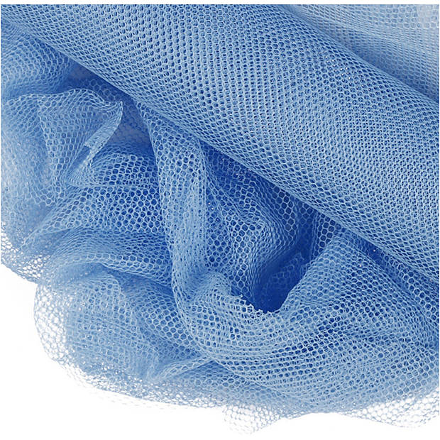 Creotime tule 500x50 cm blauw per rol