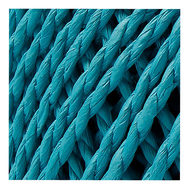 Creotime garen Weaving Paper 3 mm turquoise 40 meter per bol