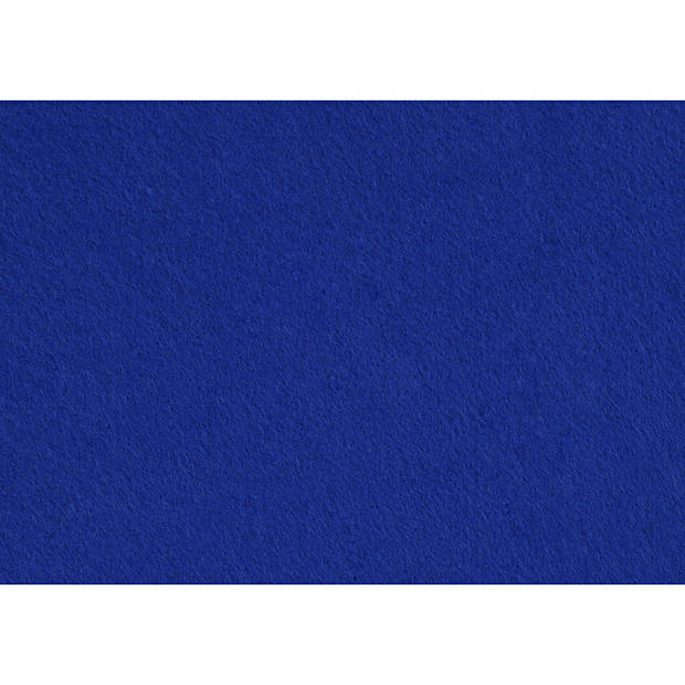 Creotime hobbyvilt A4 21 x 30 cm vilt blauw 10 stuks