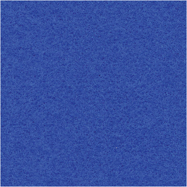 Creotime hobbyvilt A4 21 x 30 cm vilt blauw 10 stuks