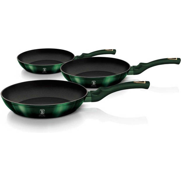 Top Choice - 3 delige pannenset - Emerald collection