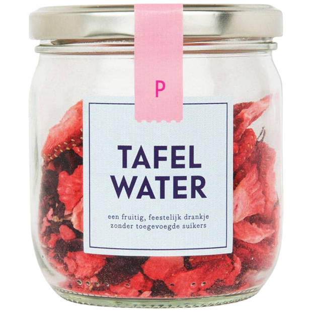 Pineut tafelwater refill aardbei hibiscus
