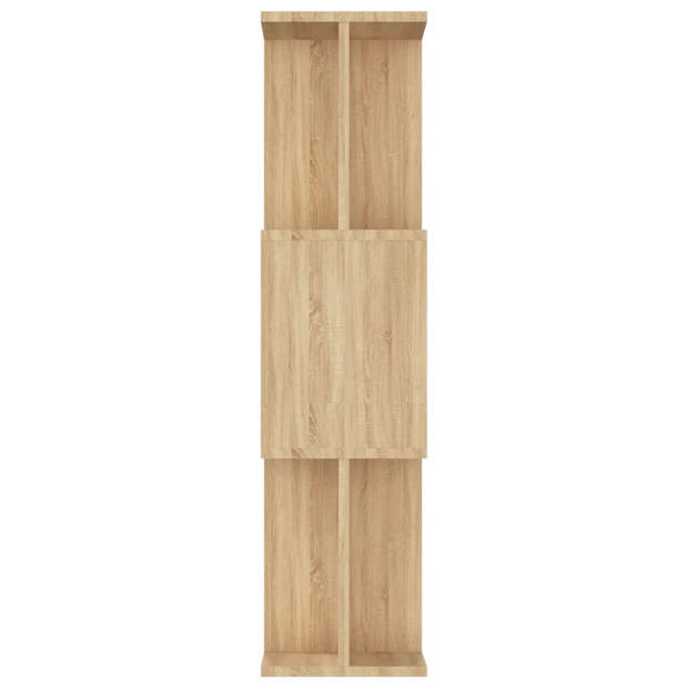 vidaXL Boekenkast/kamerscherm 80x24x96 cm bewerkt hout sonoma eiken