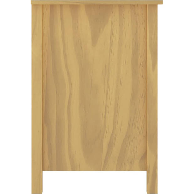 The Living Store Hill - Computertafel - 120 x 50 x 74 cm - Massief grenenhout