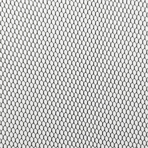 vidaXL Vliegengordijn 5-delig 120x240 cm mesh zwart