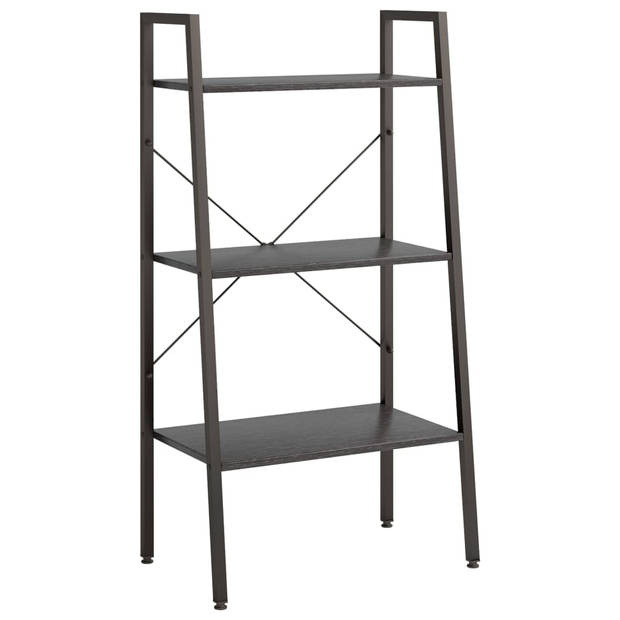 The Living Store Opbergrek 3 lagen - 56 x 35 x 108 cm - Sterke stalen constructie